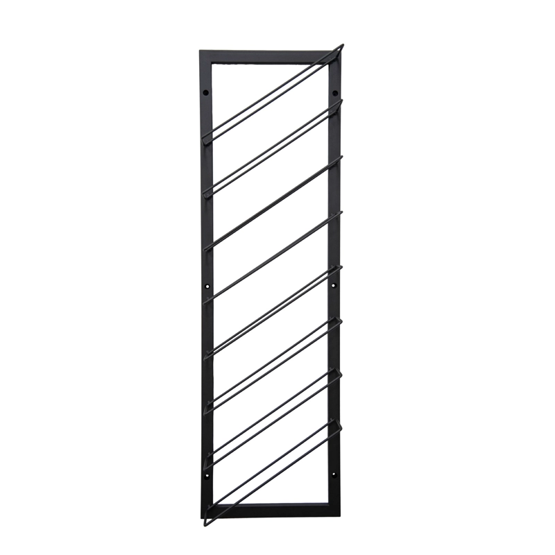 SOPORTE TIPO CAVA PARA 8 BOTELLAS DE VINOS O ESPUMANTES 99X30 CM DE HIERRO VINCENZI - 1
