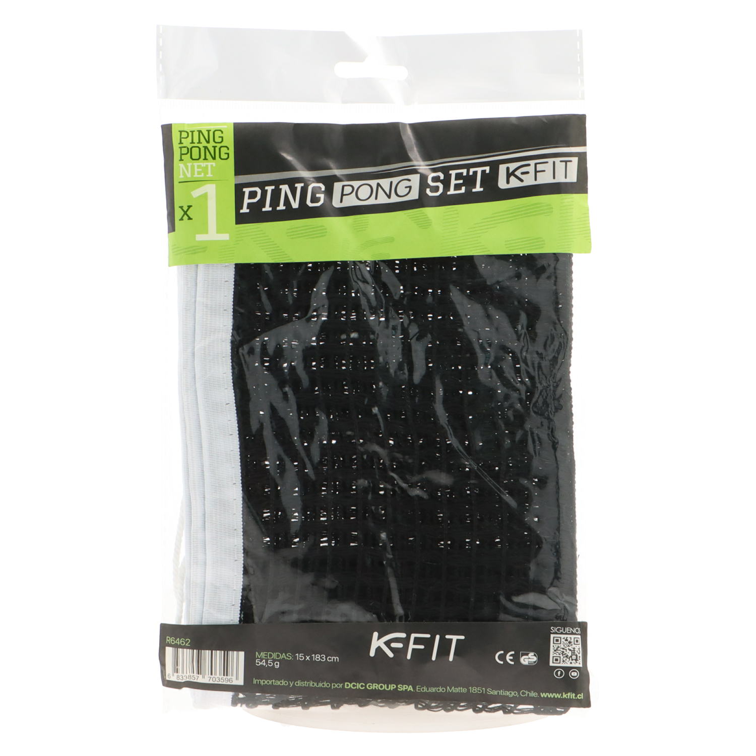 MALLA DE PING-PONG PPN 183 CM K-FIT - 3