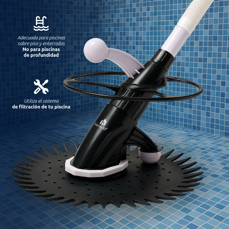 LIMPIADOR AUTOMÁTICO DE PISCINAS 51 CM CLEANPOOLER HOMECLAF - 4