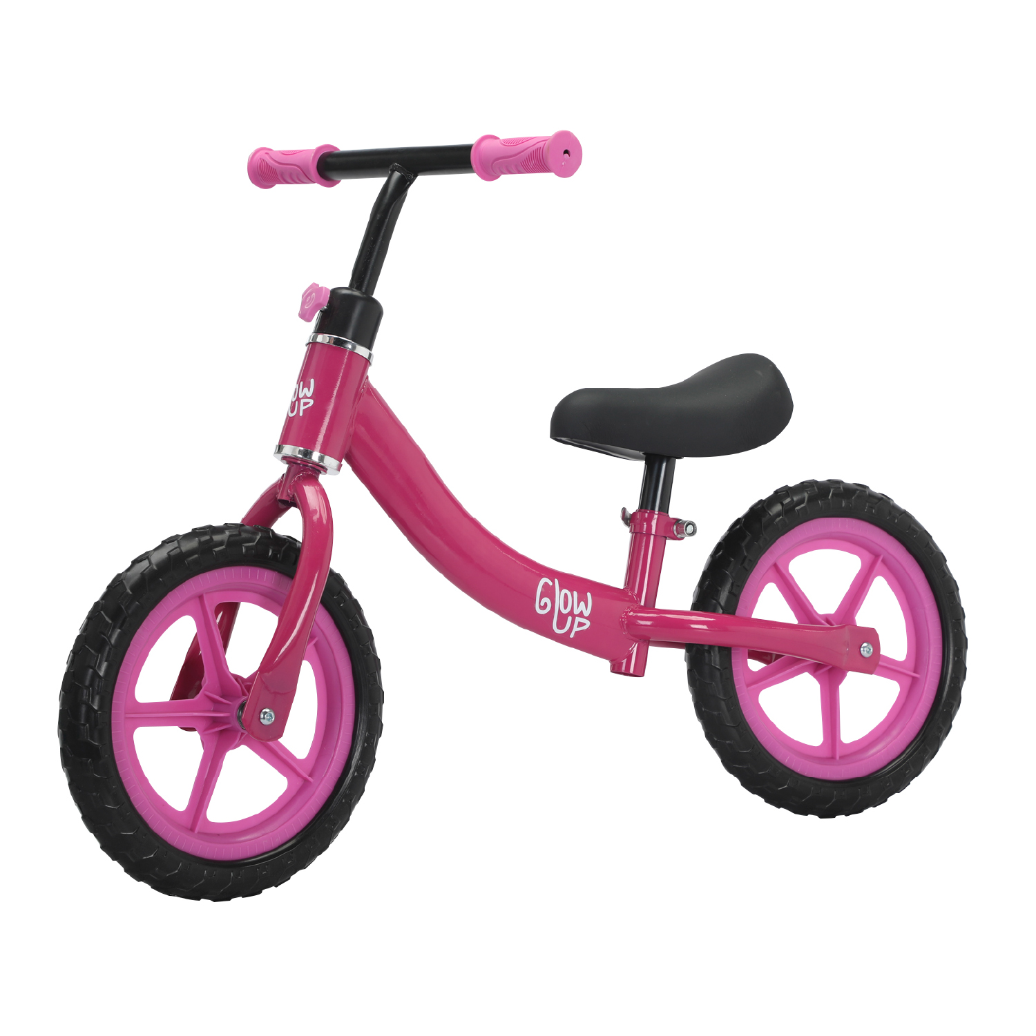 BICICLETA DE EQUILIBRIO INFANTIL MIKI ROSADA GLOWUP - 1