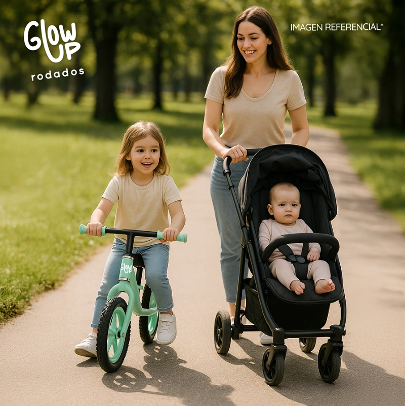 BICICLETA DE EQUILIBRIO INFANTIL VERDE LUCA GLOWUP - 6