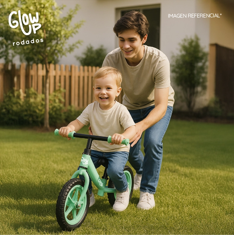 BICICLETA DE EQUILIBRIO INFANTIL VERDE LUCA GLOWUP - 7