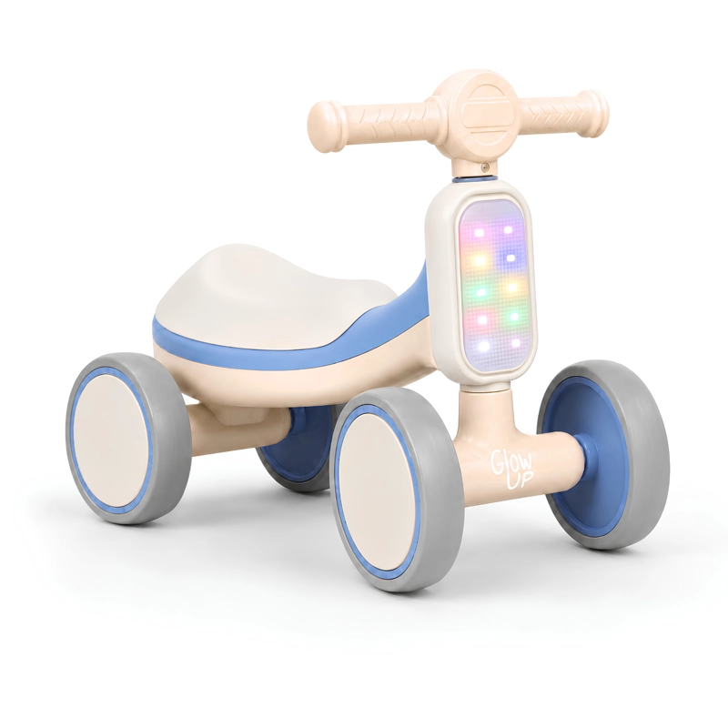Cuatriciclo Infantil con Luz y Sonido Bambi Azul GlowUp - 6