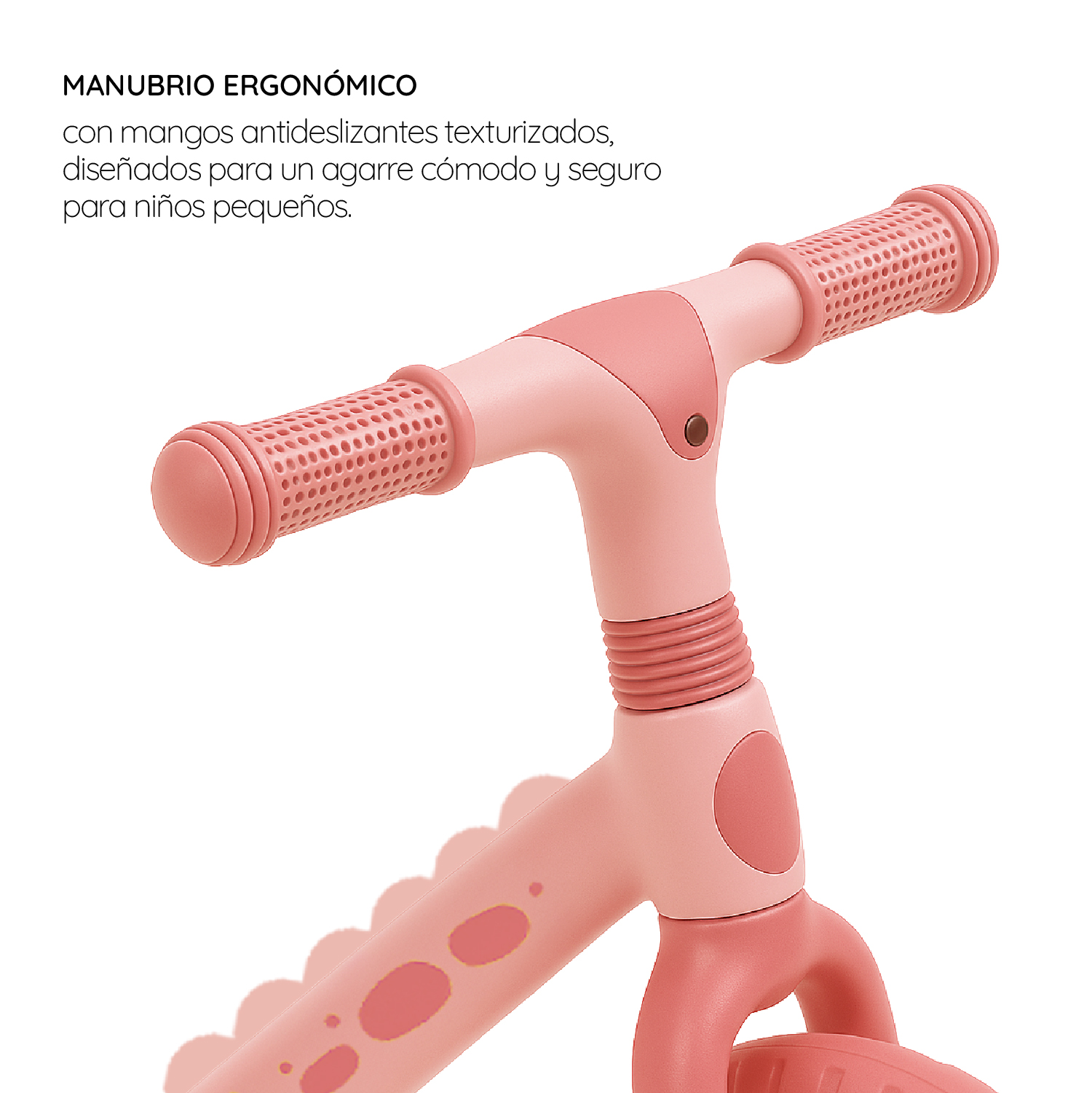BICICLETA DE EQUILIBRIO INFANTIL SHGAT KOA ROSADA GLOWUP - 5