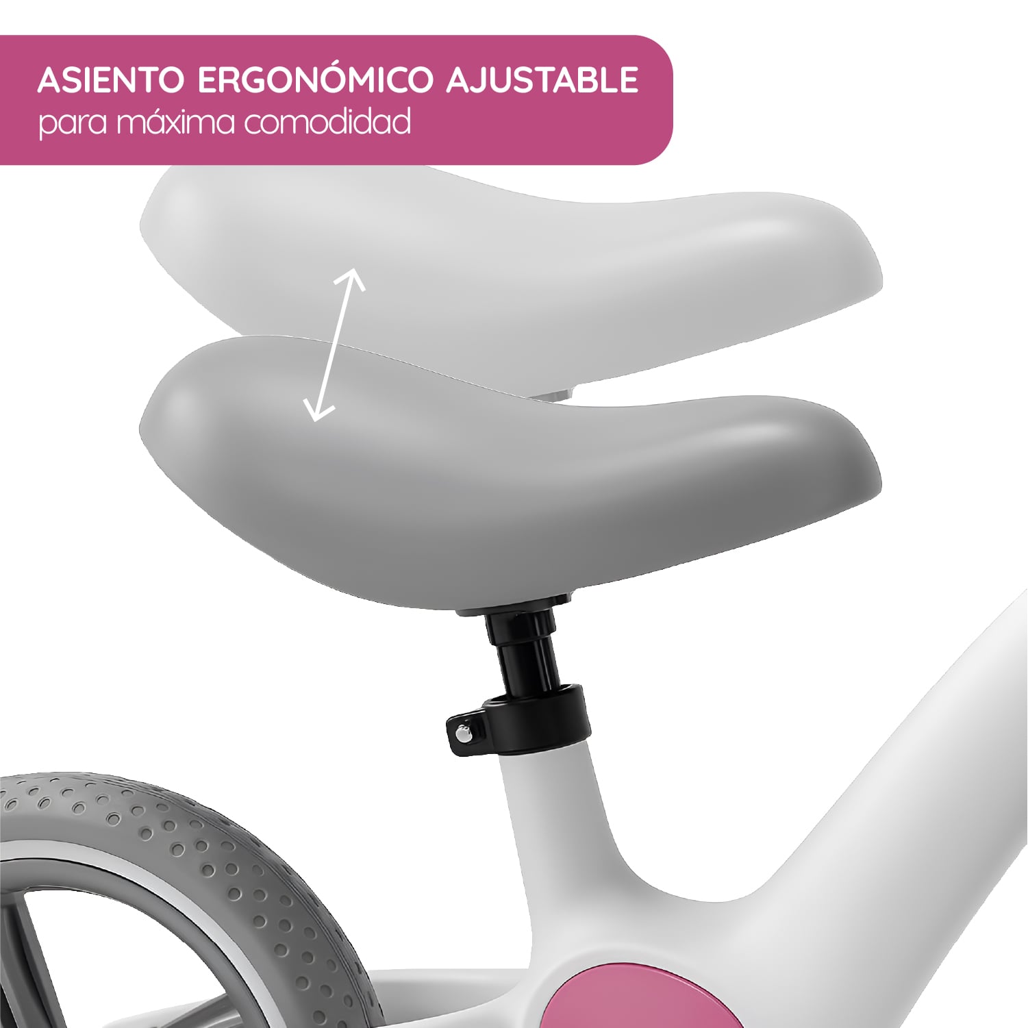 BICICLETA APRENDIZAJE NIÑO Y NIÑA WANYU AURA LUZ LED GLOWUP - 3