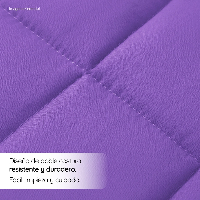 MANTA DE GRAVEDAD NIÑOS VIOLETA 2.3K 122x92 CM MANTA DE PESO - 5