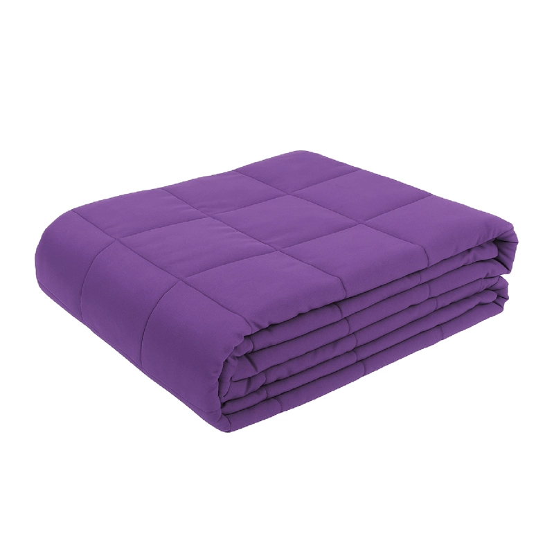 MANTA DE GRAVEDAD NIÑOS VIOLETA 2.3K 122x92 CM MANTA DE PESO - 9