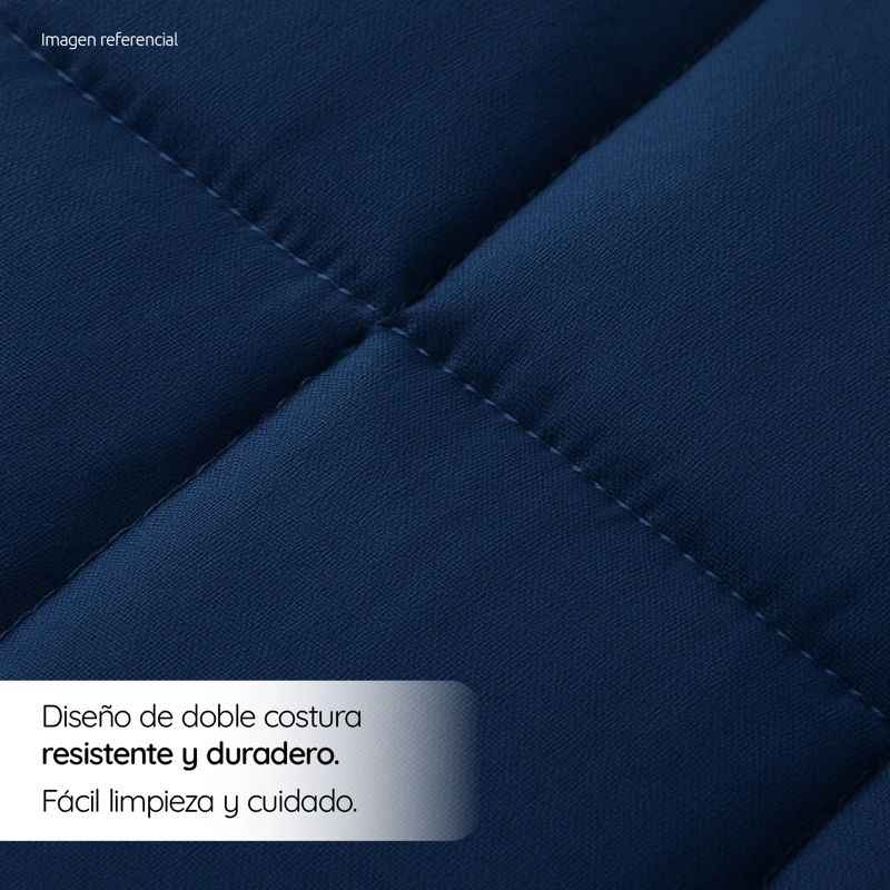 MANTA DE GRAVEDAD NIÑOS AZUL 1.4K 122x92 CM MANTA DE PESO - 5