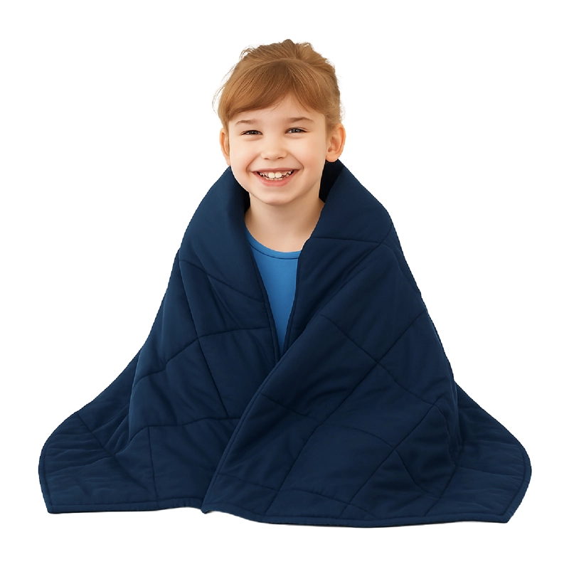 MANTA DE GRAVEDAD NIÑOS AZUL OSCURO 4.5K 152x102 CM MANTA DE PESO - 10