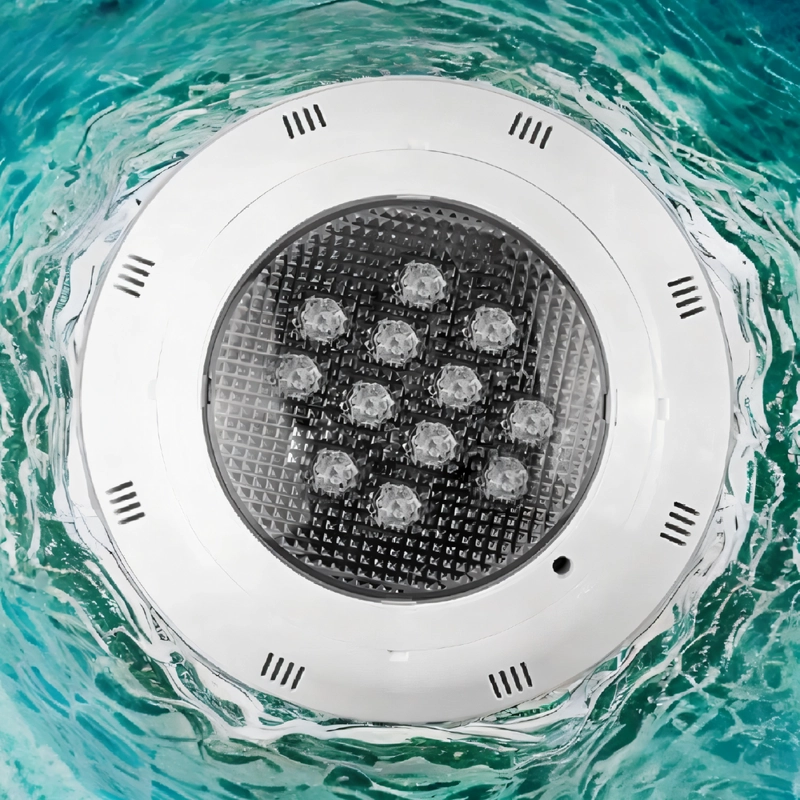 FOCO LED PISCINA 12W 7 COLORES CON CONTROL REMOTO HOMECLAF - 7