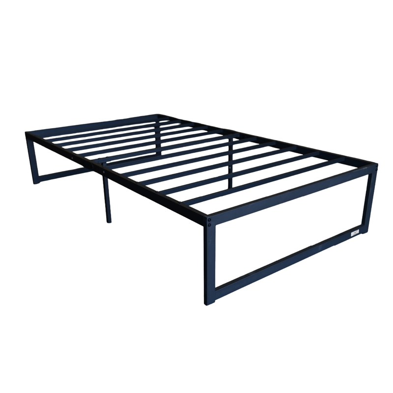 BASE PARA CAMA EUROPEA ACERO NEGRO 90X190 ZEN 1 PZA VINCENZI - 1