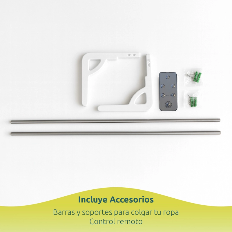 VENTILADOR Y SECADOR DE ROPA DE PARED 2 EN 1 BLANCO REBAJAS - 5