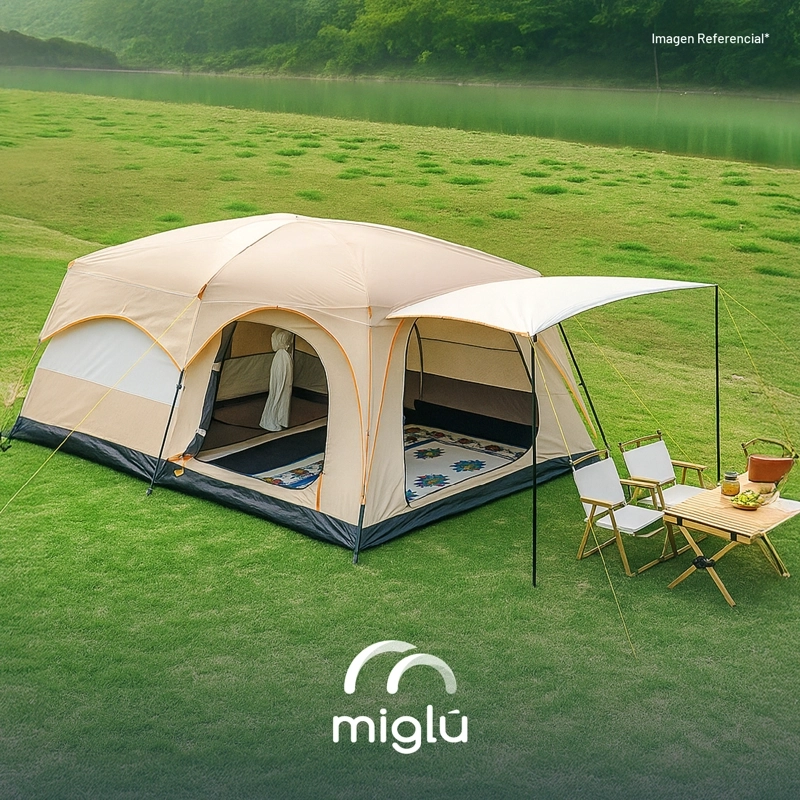 CARPA CAMPING IMPERMEABLE 6-8 PERSONAS MIGLU - 8