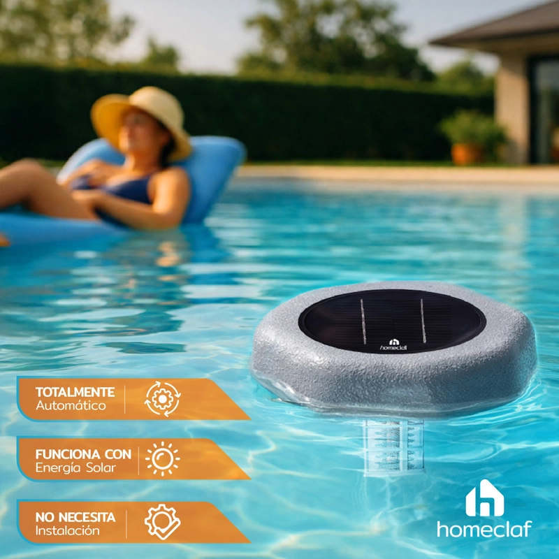 IONIZADOR SOLAR HEXAGONAL PARA PISCINA 150000 LTS HOMECLAF - 4