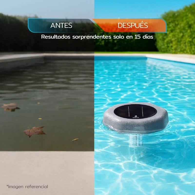 IONIZADOR SOLAR HEXAGONAL PARA PISCINA 150000 LTS HOMECLAF - 6