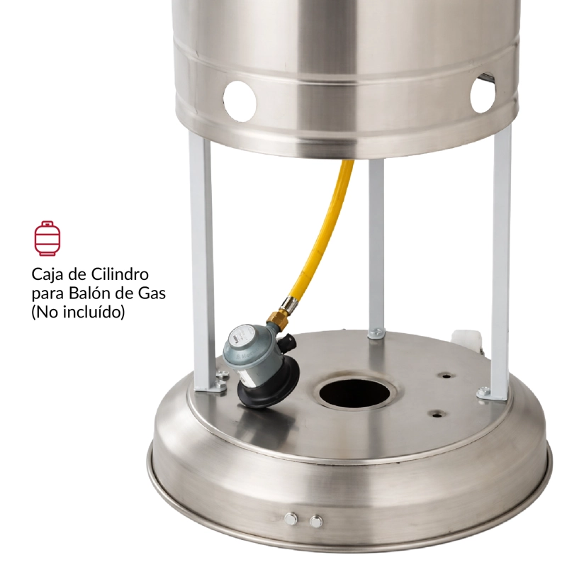 ESTUFA DE PATIO EXTERIOR A GAS 50,000 BTU ANTIVUELCO BFRESH - 4