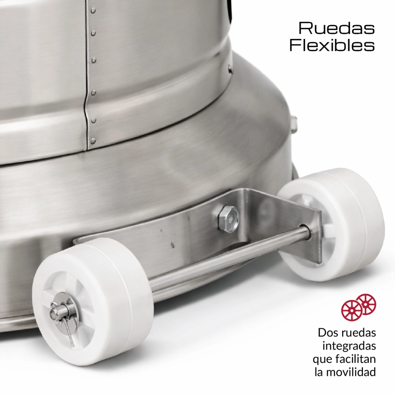 ESTUFA DE PATIO EXTERIOR A GAS 50,000 BTU ANTIVUELCO BFRESH - 6