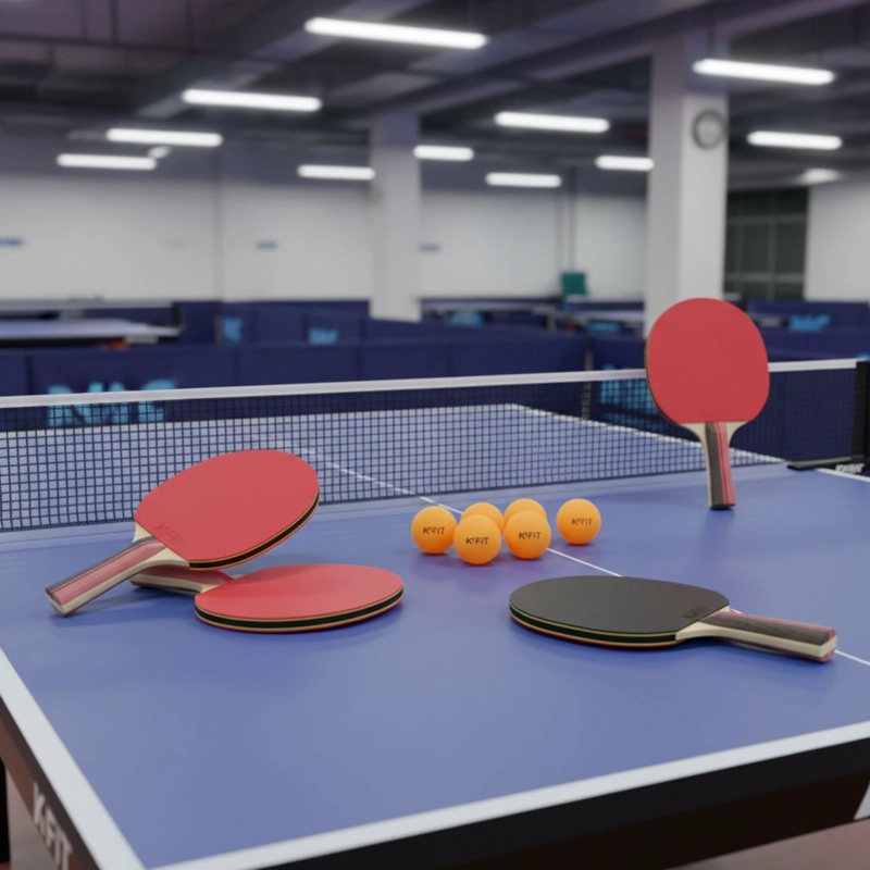 SET 4 PALETAS PING PONG + 30 PELOTAS + MALLA - 4