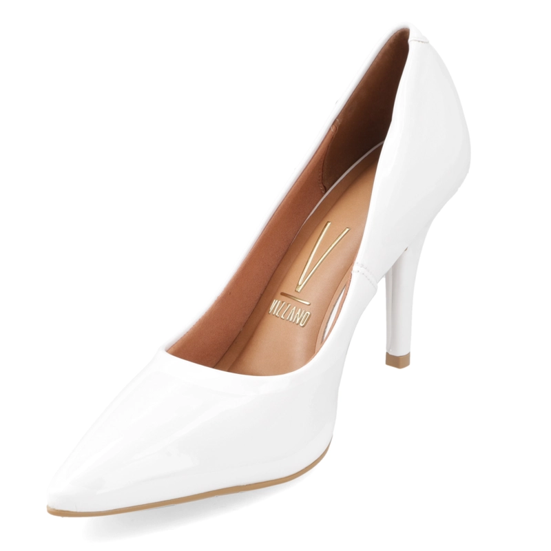 ZAPATO DE MUJER TACO AGUJA STILETTO BLANCO 1184-1 - VIZZANO - 3