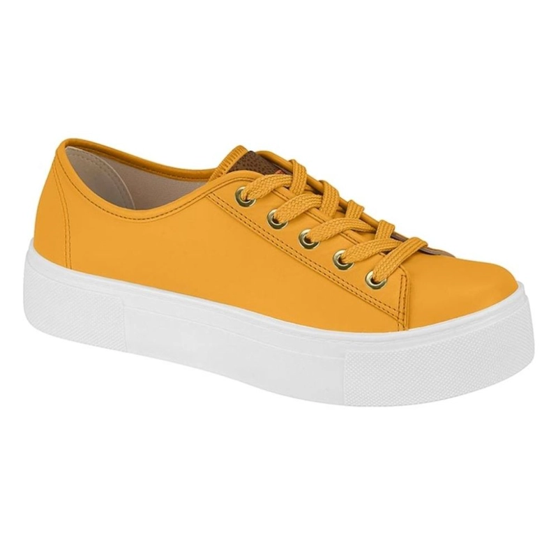 ZAPATILLA CASUAL MOLECA AMARILLO - 1