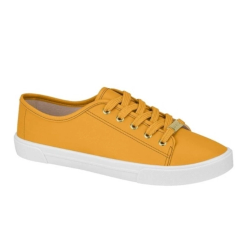 ZAPATILLA CASUAL DE MUJER MOLECA AMARILLO - 1