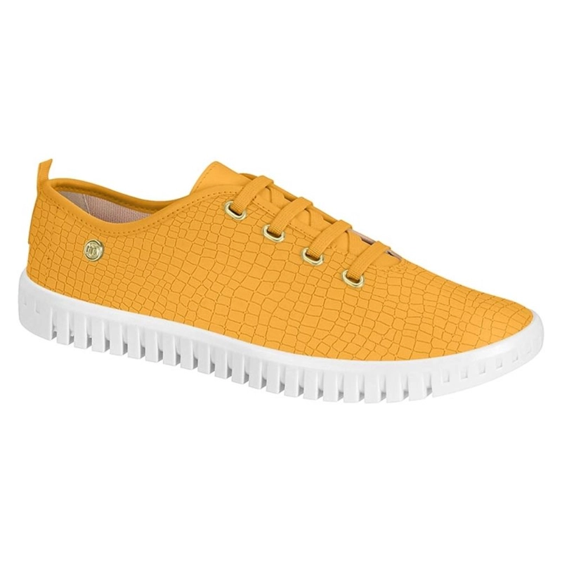 ZAPATILLA CASUAL MOLECA AMARILLO - 1