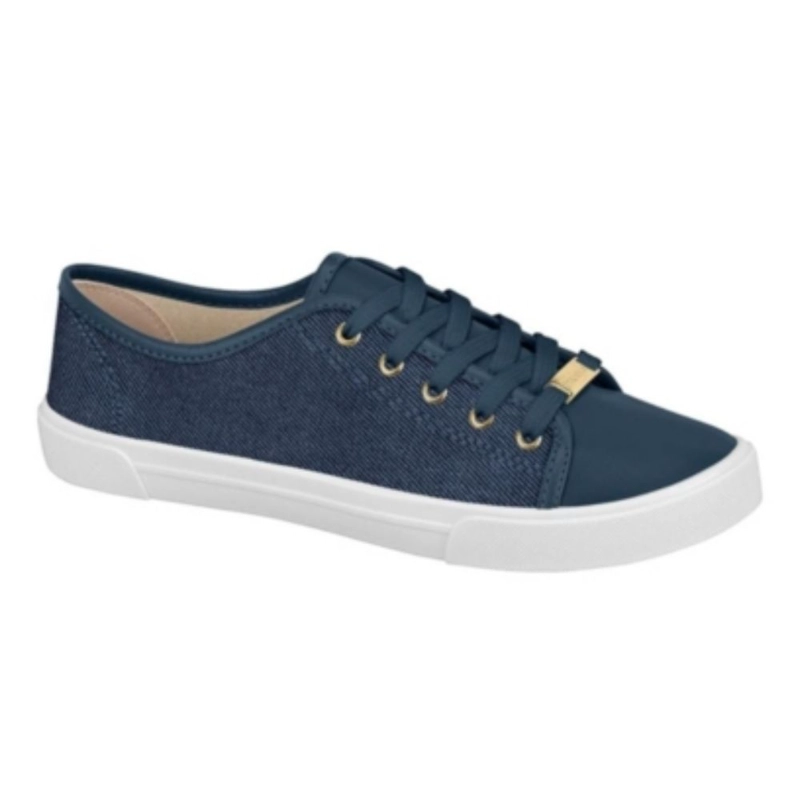 ZAPATILLA CASUAL DE MUJER MOLECA AZUL MARINO - 1