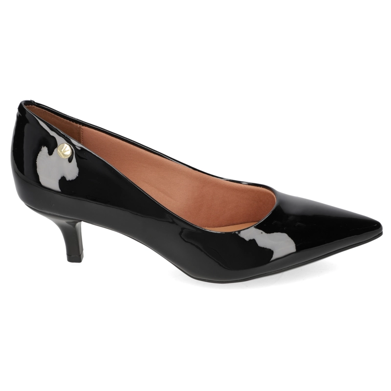 ZAPATO MUJER TACO AGUJA STILETTO EFECTO CHAROL NEGRO VIZZANO - 2