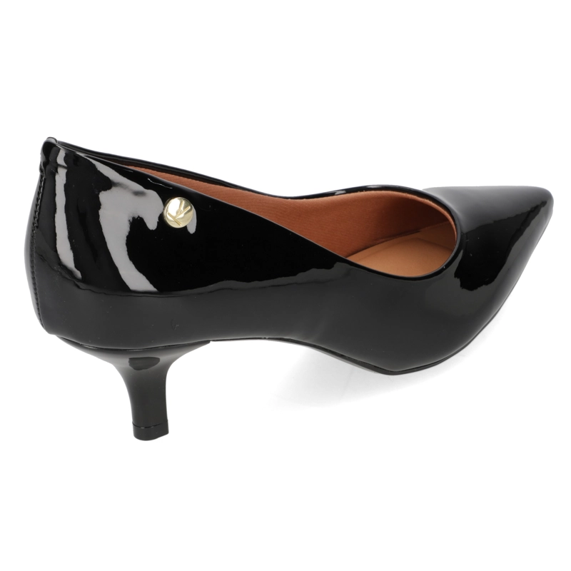 ZAPATO MUJER TACO AGUJA STILETTO EFECTO CHAROL NEGRO VIZZANO - 5