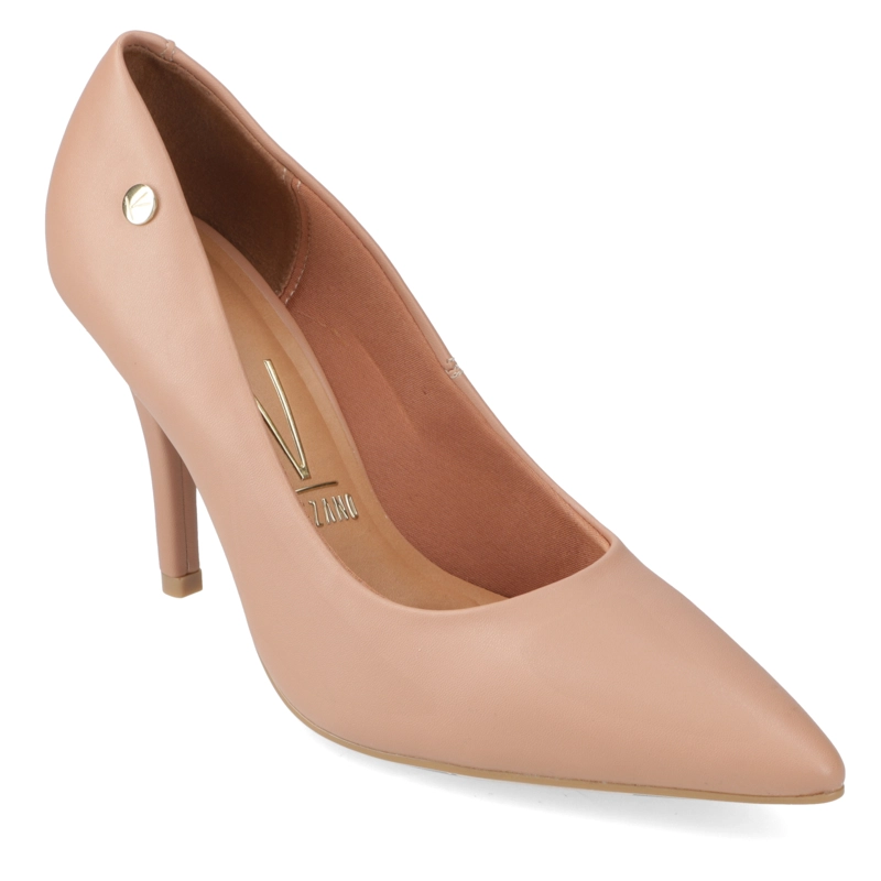 ZAPATO DE MUJER TACO AGUJA STILETTO NUDE 1184-1 - VIZZANO - 1