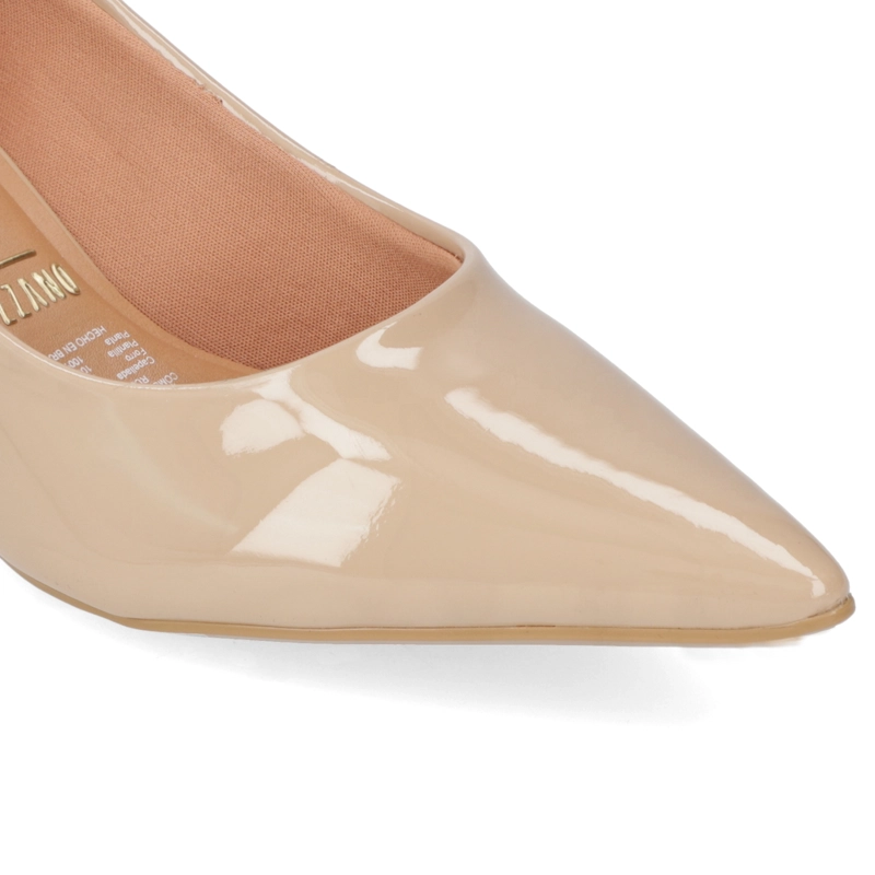 ZAPATO DE MUJER TACO AGUJA STILETTO NUDE 1122-8 - VIZZANO - 6