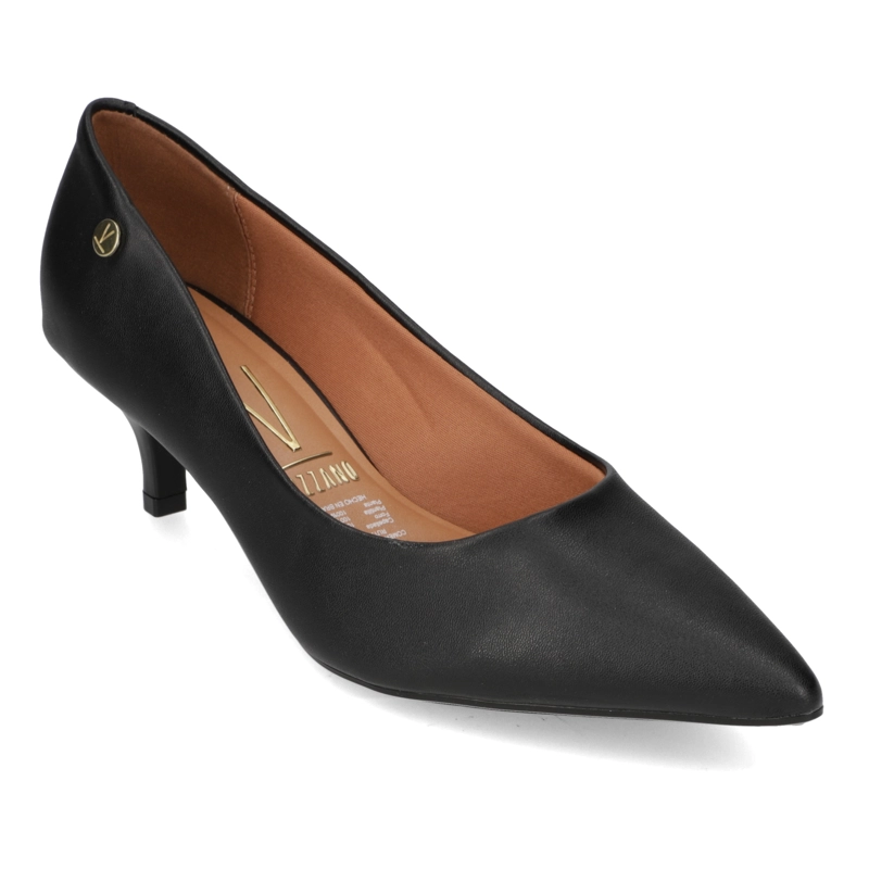 ZAPATO MUJER TACO AGUJA STILETTO NEGRO VIZZANO - 1