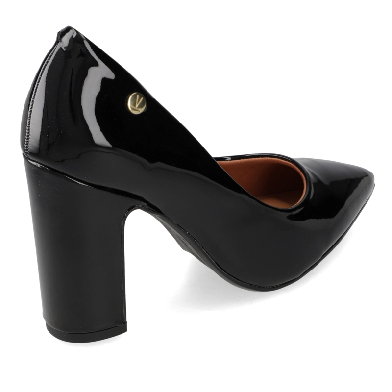 TACONES VIZZANO MUJER TACO ANCHO 10 CM CHAROL NEGRO - 5