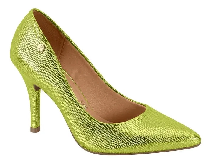 ZAPATO PARA MUJER TACO AGUJA STILETTO VERDE 118 - VIZZANO - 1