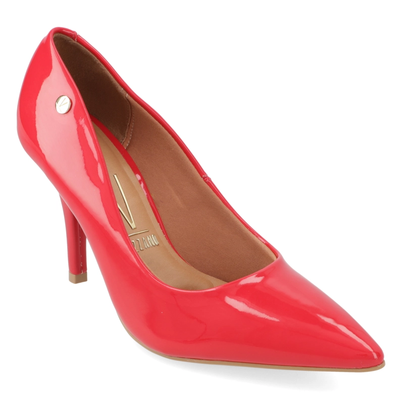 ZAPATO DE MUJER TACO AGUJA STILETTO ROJO 1184-1 - VIZZANO - 1