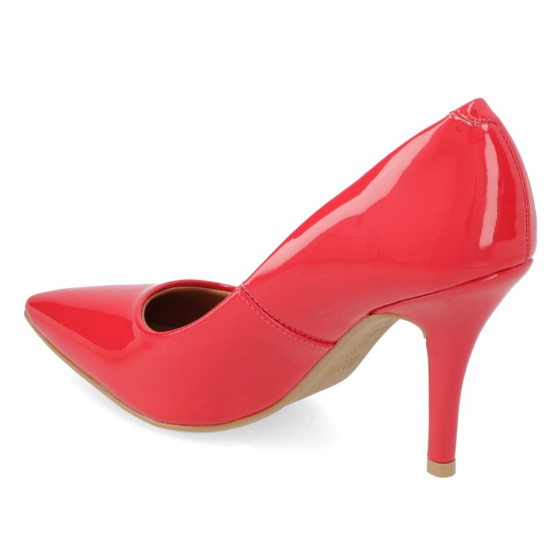 ZAPATO DE MUJER TACO AGUJA STILETTO ROJO 1184-1 - VIZZANO - 4
