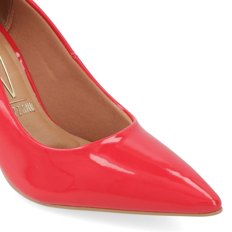 ZAPATO DE MUJER TACO AGUJA STILETTO ROJO 1184-1 - VIZZANO - 6