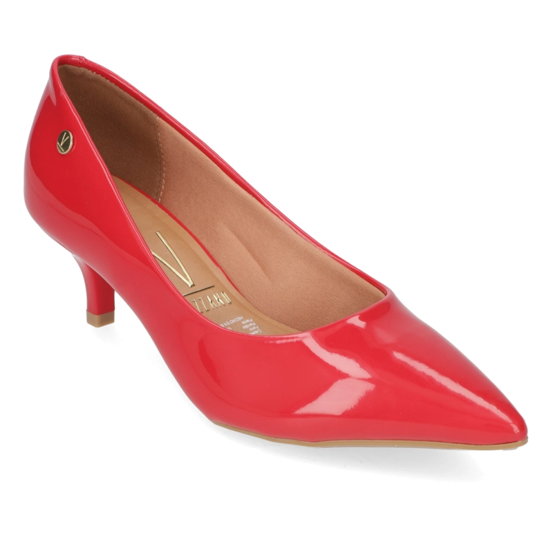 ZAPATO MUJER TACO AGUJA STILETTO ROJO VIZZANO - 1