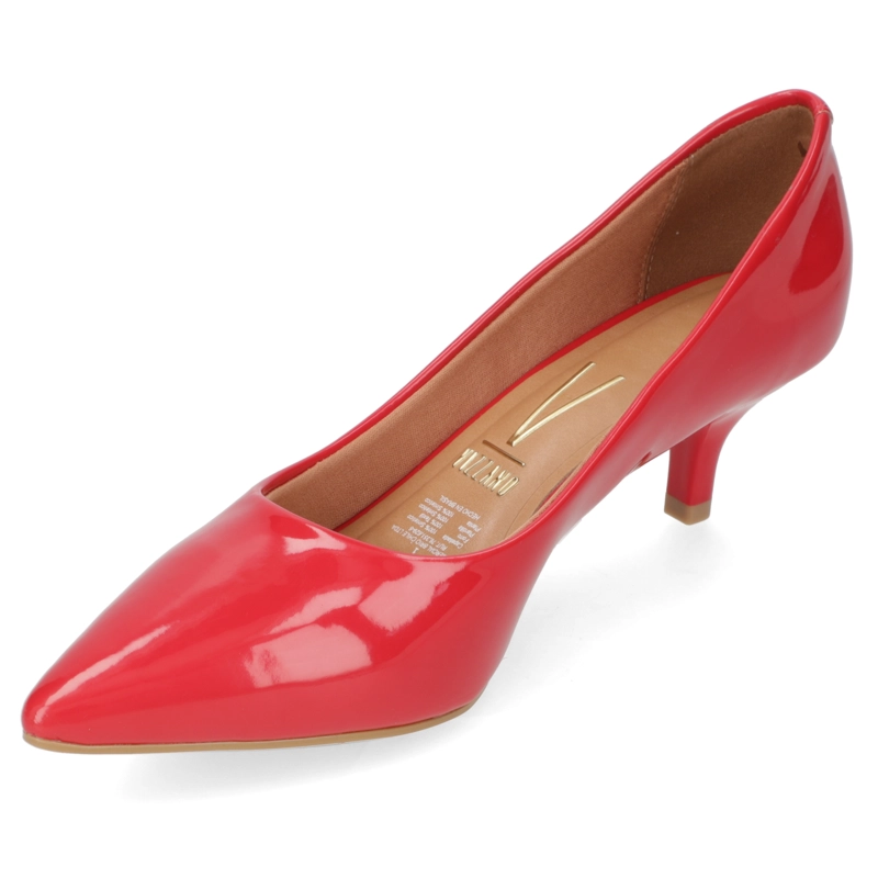 ZAPATO MUJER TACO AGUJA STILETTO ROJO VIZZANO - 3