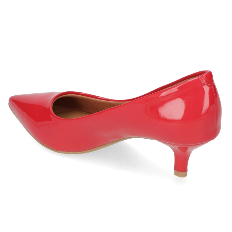 ZAPATO MUJER TACO AGUJA STILETTO ROJO VIZZANO - 4