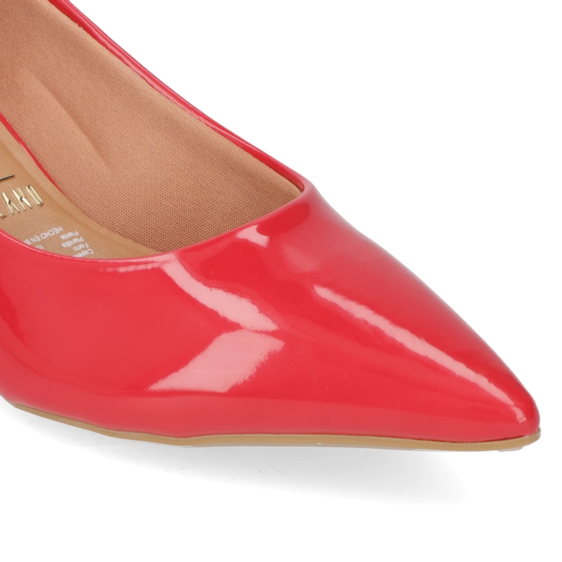 ZAPATO MUJER TACO AGUJA STILETTO ROJO VIZZANO - 6