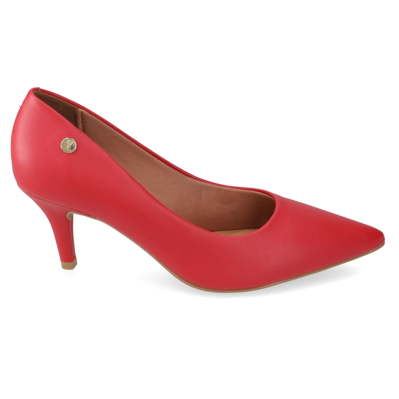 STILETTO MUJER TACO AGUJA MEDIO ROJO VIZZANO ECOCUERO - 2