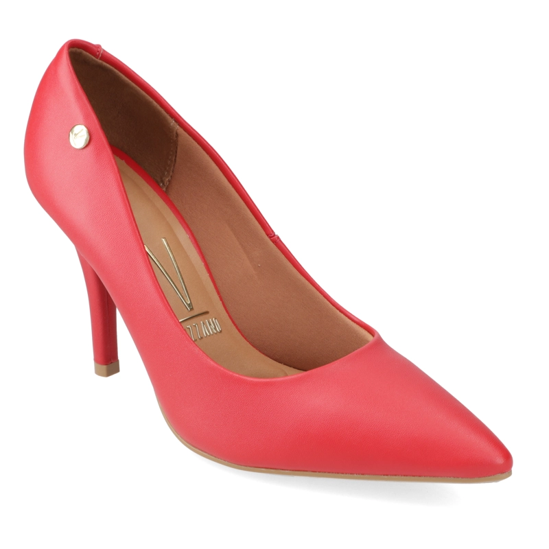 ZAPATO PARA MUJER TACO AGUJA STILETTO ROJO 1184-1 - VIZZANO - 1