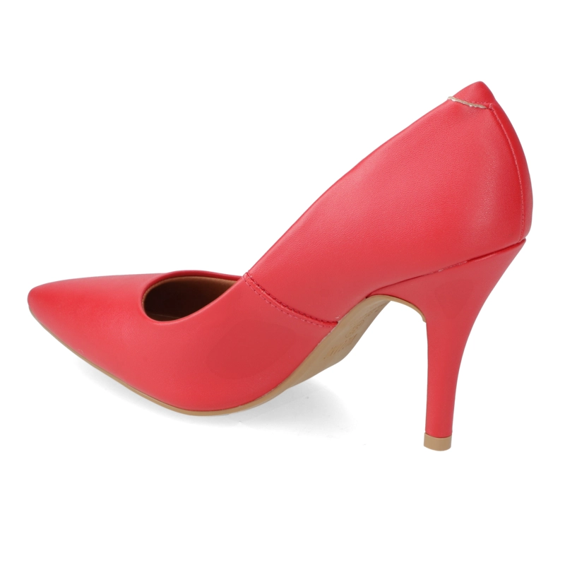 ZAPATO PARA MUJER TACO AGUJA STILETTO ROJO 1184-1 - VIZZANO - 4