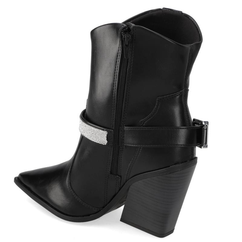 BOTIN TEXANO NEGRO VIZZANO - 4