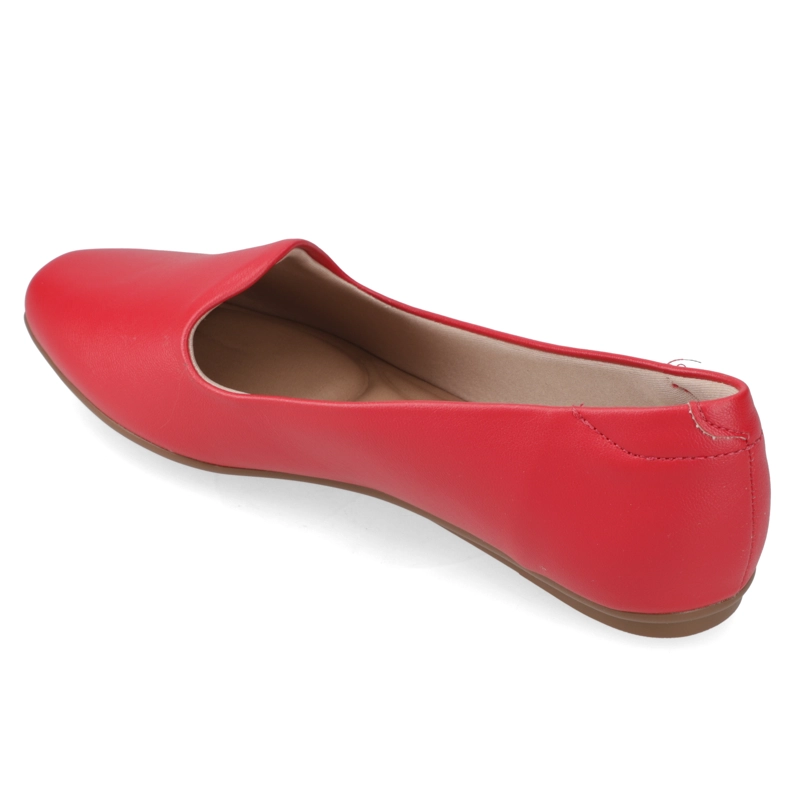 BALLERINAS ROJO BEIRA RIO - 4