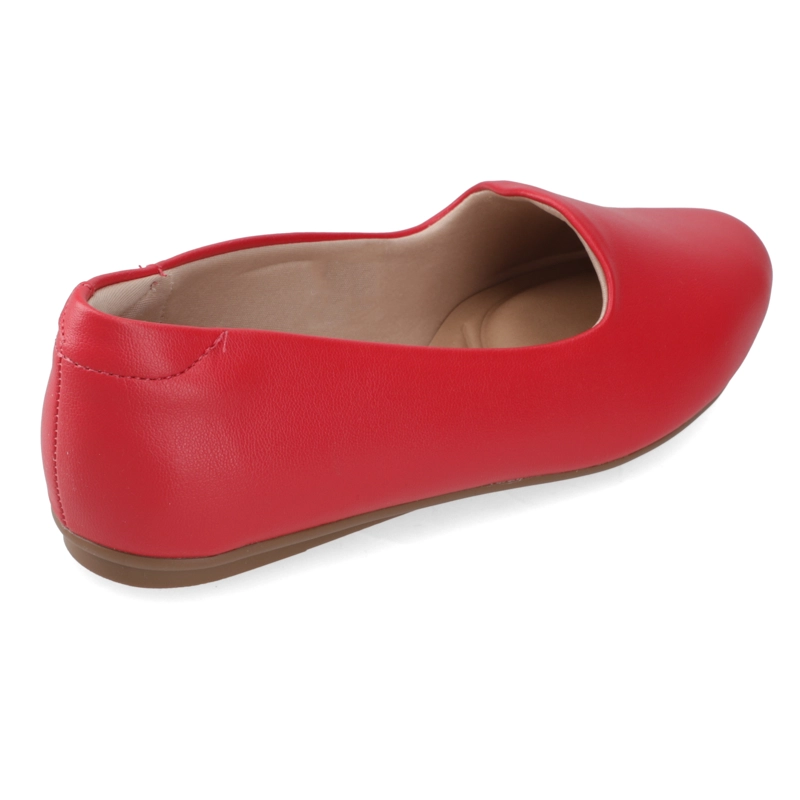 BALLERINAS ROJO BEIRA RIO - 5