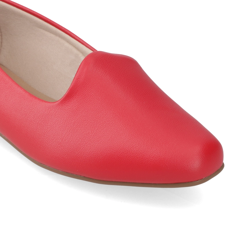 BALLERINAS ROJO BEIRA RIO - 6