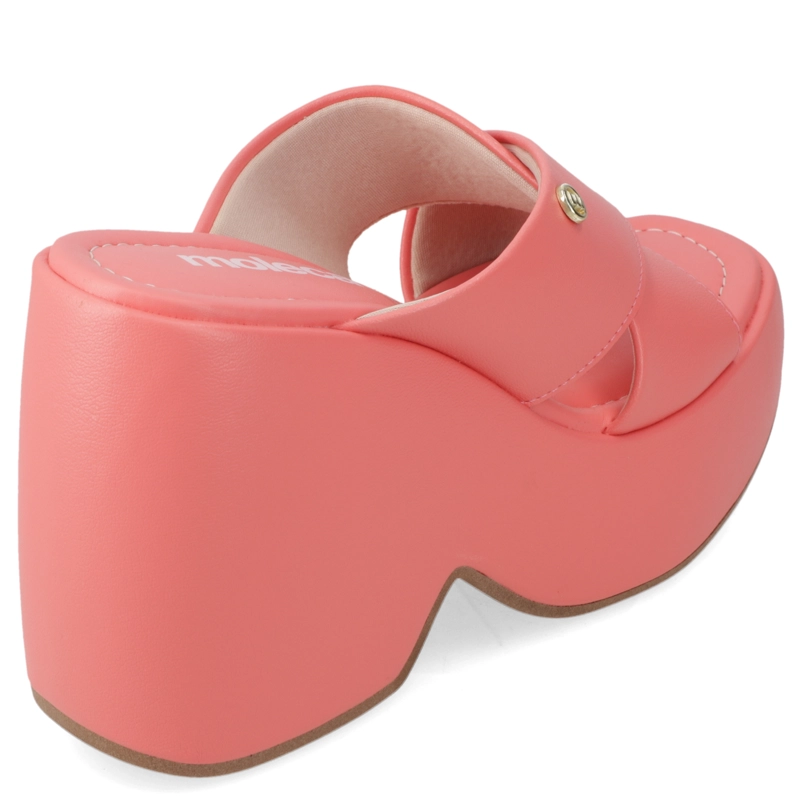 SANDALIA TACO MUJER MOLECA CORAL - 5