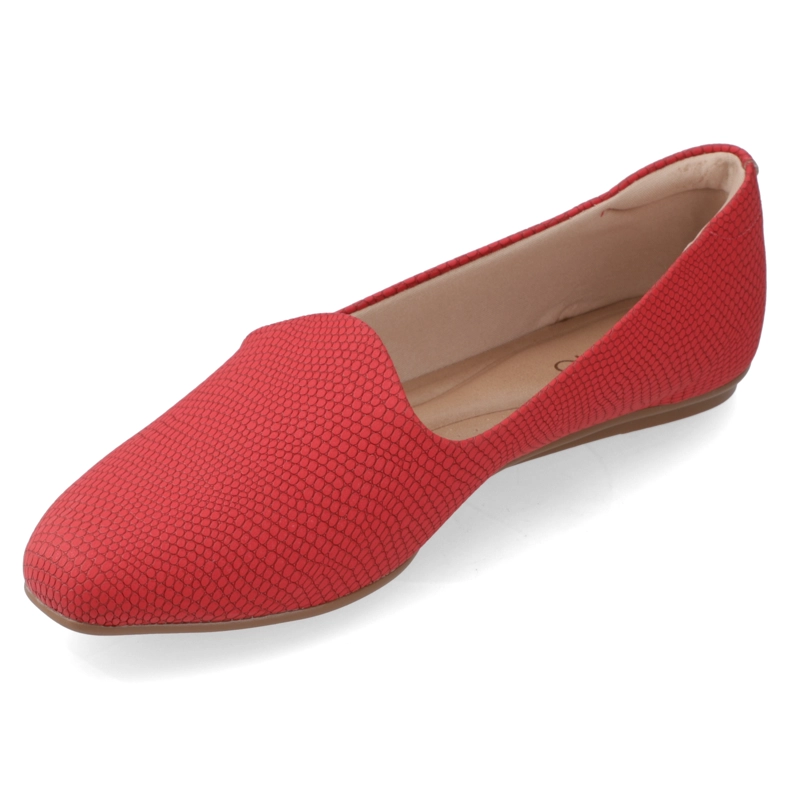 BALLERINAS ROJO BEIRA RIO - 3